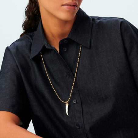 Collar largo cuerno Agatha 2681179-113-TU