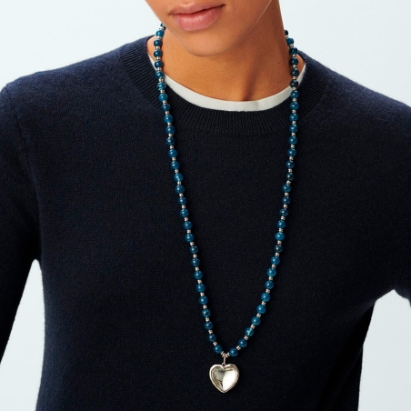 Collar largo corazón Agatha 2651433-108-TU