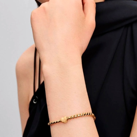 Charm Pandora Mini corazón textura 764000C00