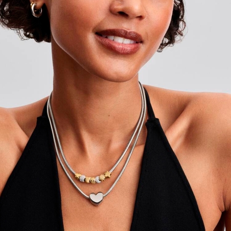 Charm Pandora Mini corazón textura 764000C00