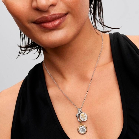 Charm Pandora Medallón rosa 764087C00