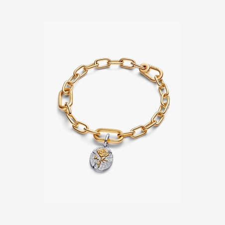 Charm Pandora Medallón rosa 764087C00