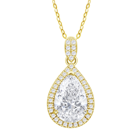 Collar Lotus Silver y circonitas LP3789-1/4