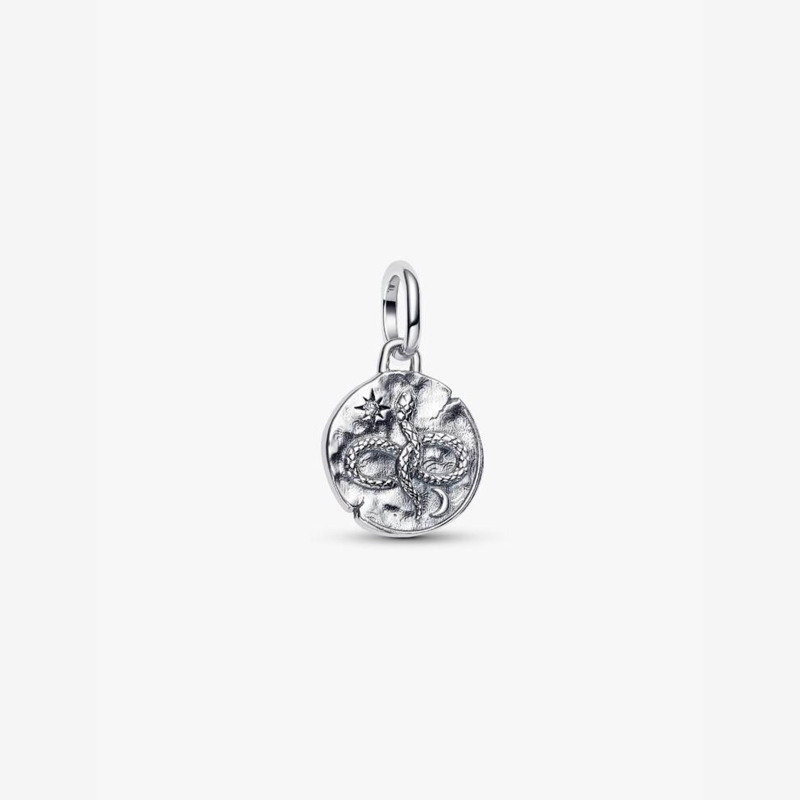 Charm Pandora Medallón serpiente infinita 793976C01