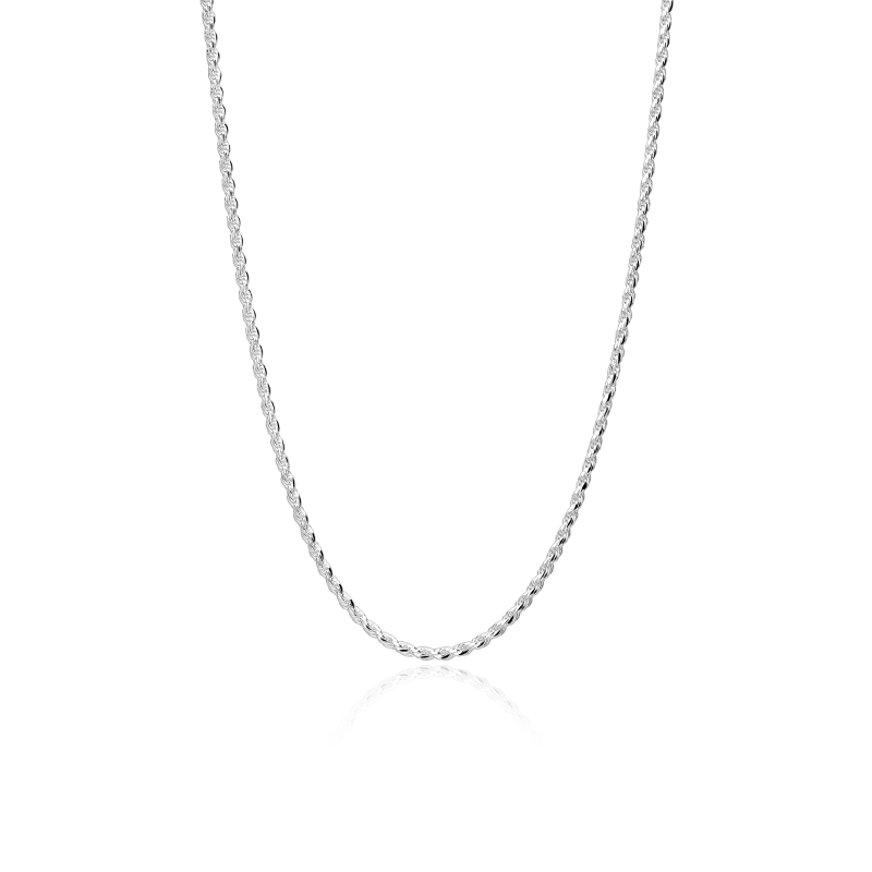 Cordón Plata de ley 45 cm "Klusted"