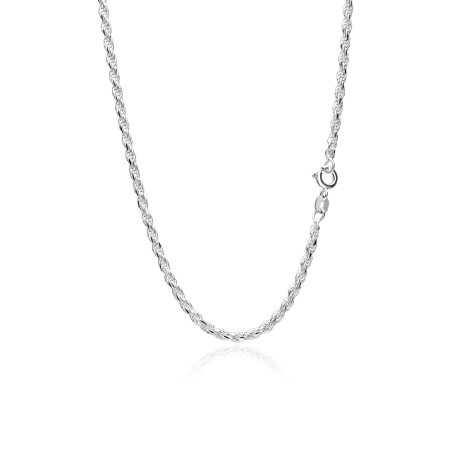 Cordón Plata de ley 45 cm "Alejandría"