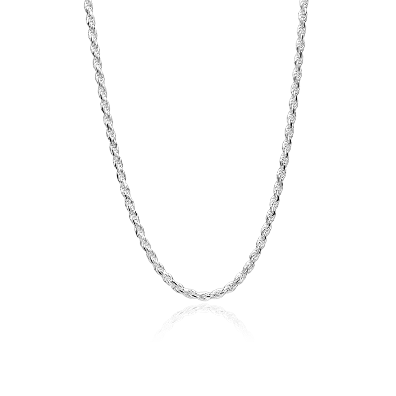 Cordón Plata de ley 45 cm "Alejandría"