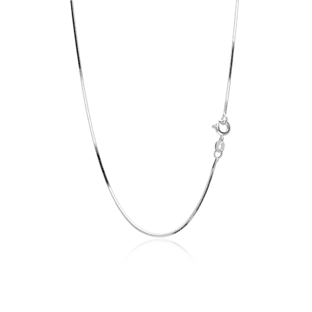 Cadena Plata de ley 45 cm "Flume"