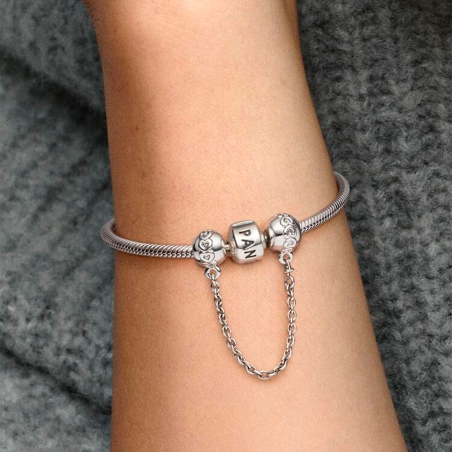 Charm Pandora cadena de seguridad corazones 791088-05