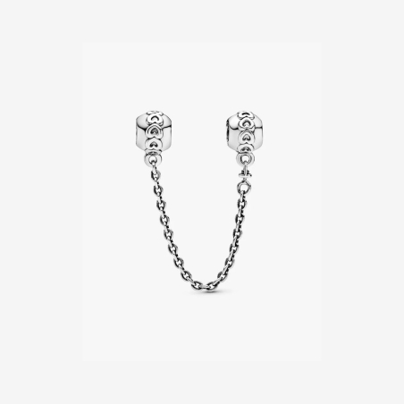 Charm Pandora cadena de seguridad corazones 791088-05