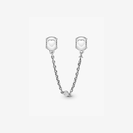 Cadena Pandora de seguridad corazones ocultos 796457CZ-05