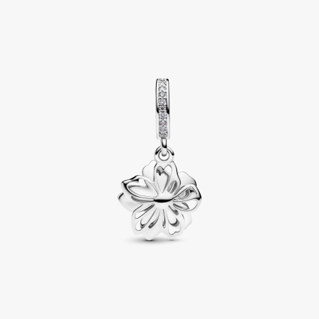 Charm Pandora colgante flor azul 790667C02