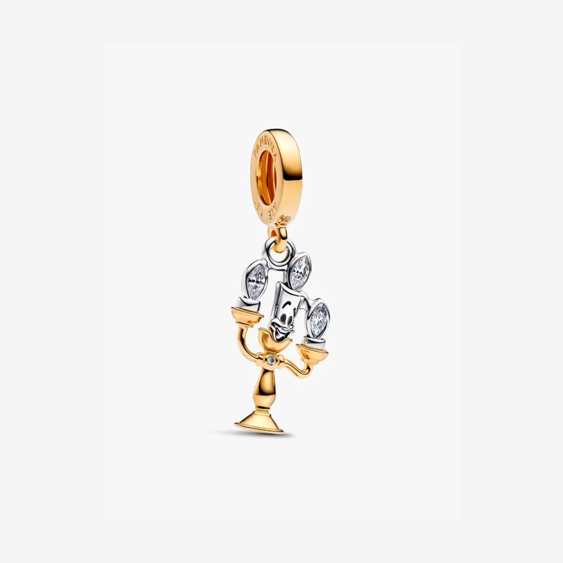 Charm Pandora colgante Lumiere La Bella y la Bestia Disney 763985C01