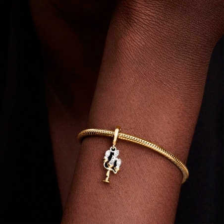 Charm Pandora colgante Lumiere La Bella y la Bestia Disney 763985C01