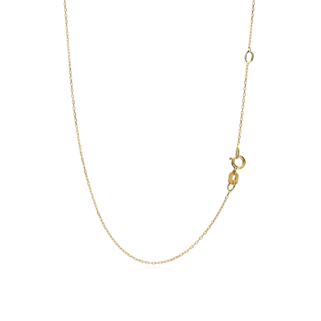 Gargantilla Oro 18k Letra V "Abc"