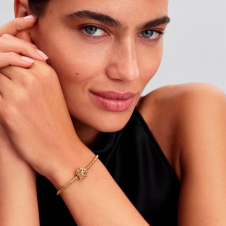 Charm Pandora corazón de filigrana dorado 760964C00