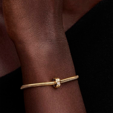 Charm Pandora clip Mickey y Minnie Mouse 764130C01