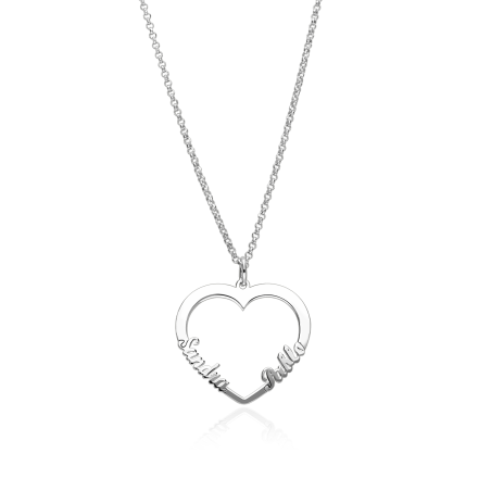 Gargantilla personalizable Plata primera ley corazón "Kamasi"