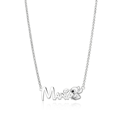 Gargantilla personalizable Plata primera ley "Stitch"