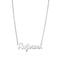 Gargantilla personalizable Plata primera ley "Louis"