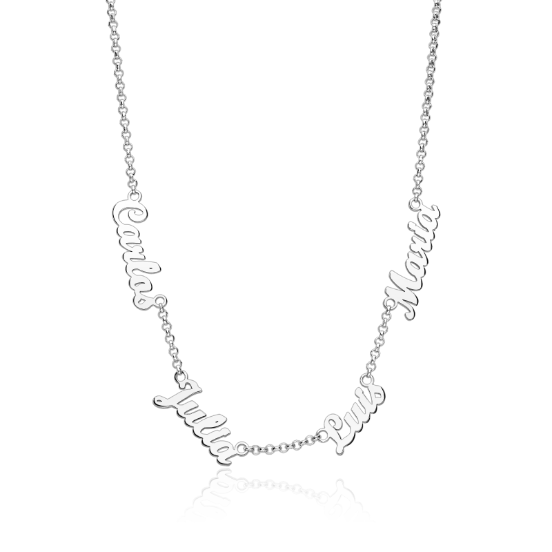 Gargantilla personalizable Plata primera ley "Dinah"