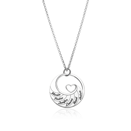 Gargantilla personalizable Plata primera ley corazón "Etta"