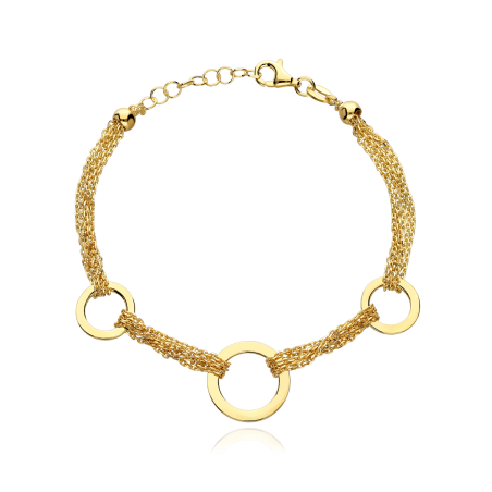 Pulsera Plata primera ley baño "Herma"