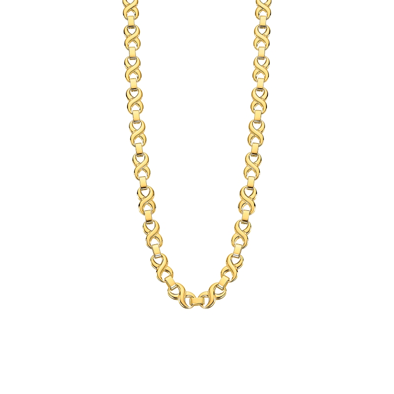 Collar Lotus Style cadena dorada acero mujer LS2578-1/2