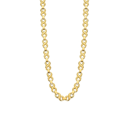 Collar Lotus Style cadena dorada acero mujer LS2578-1/2