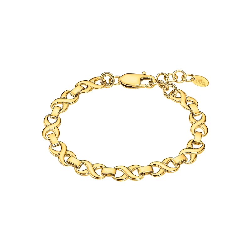 Pulsera Lotus Style dorada acero mujer LS2578-2/2