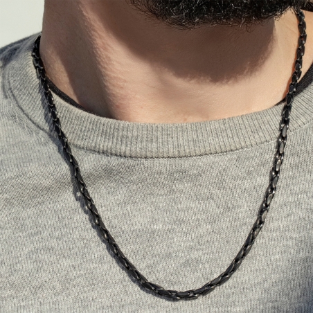 Collar Lotus Style cadena acero hombre LS2598-1/3