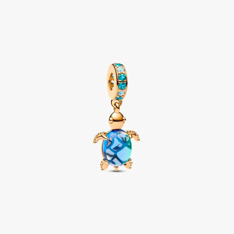 Charm Pandora colgante tortuga marina 768939C01