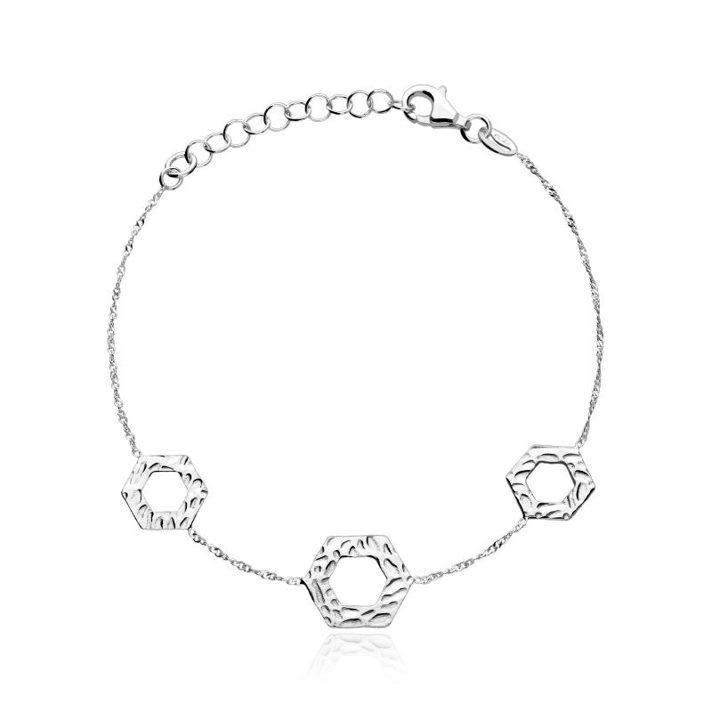Pulsera Plata primera ley "Goru"