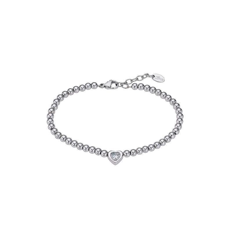 Pulsera Lotus Style acero corazón LS2559-2/1