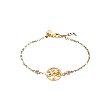 Pulsera Lotus Style árbol de la vida dorado LS2600-2/2