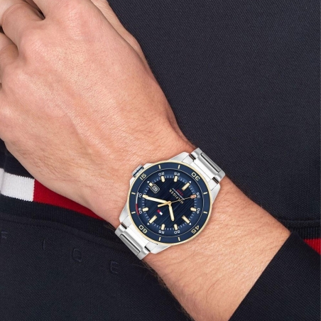 Reloj Tommy Hilfiger Remy acero azul hombre 1792229