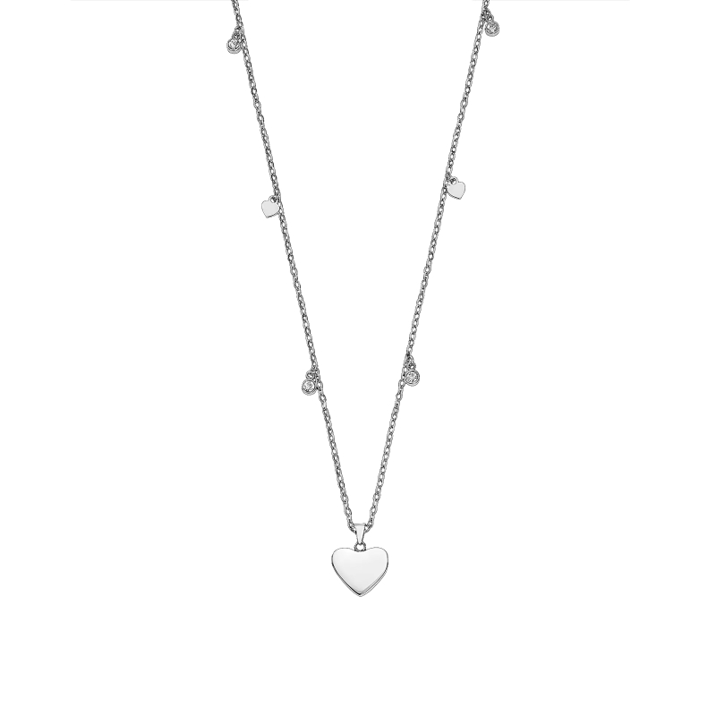 Collar Lotus Style corazones y círculos LS2558-1/1