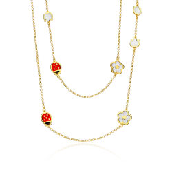 Gargantilla Plata primera ley baño y motivos "Xanel"