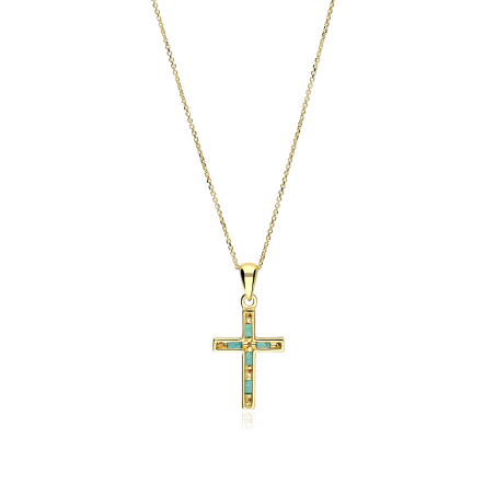 Gargantilla Esmeraldas y Diamantes "Bedonia"