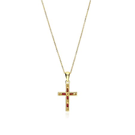 Gargantilla Rubíes y Diamantes "Bedonia"