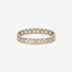 Pulsera Lacoste Metropole acero bicolor hombre 2040556