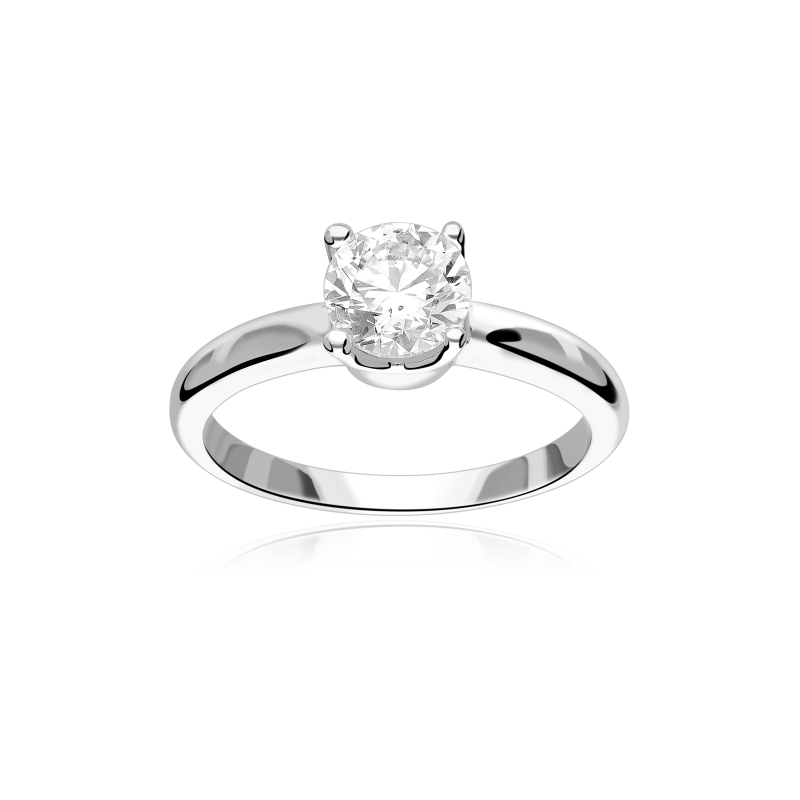 Anillo Oro 18k y diamante VS2 1.00cts "Roma"