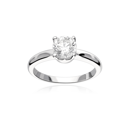 Anillo Oro 18k y diamante VS2 1.00cts "Roma"