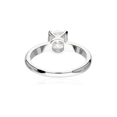 Anillo Oro 18k y diamante VS2 1.00cts "Roma"