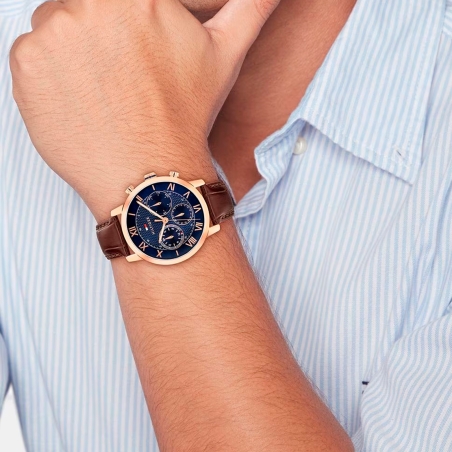 Reloj Tommy Hilfiger Th-Oxford marrón hombre 1710727
