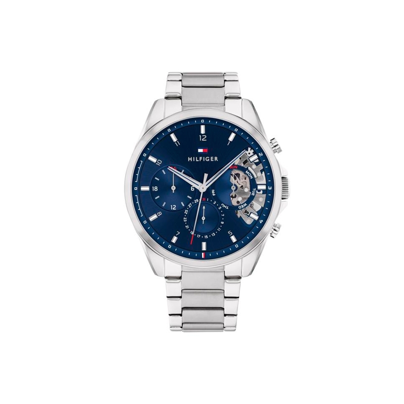 Reloj Tommy Hilfiger Baker acero y azul hombre 1710448