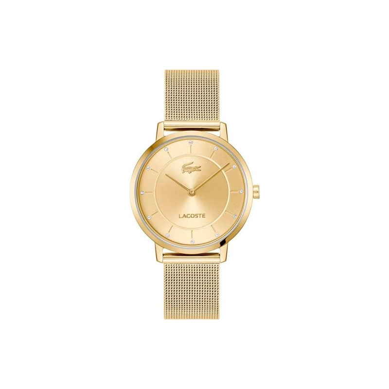 Reloj Lacoste Crocorigin dorado mujer 2001474