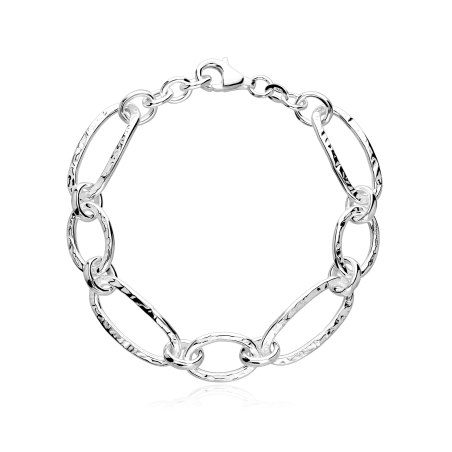 Pulsera Plata de primera ley 19cm "Meknès"