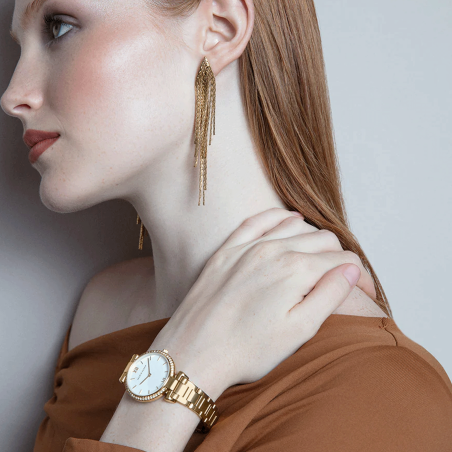 Reloj Viceroy Chic Dorado y circonitas 42446-03