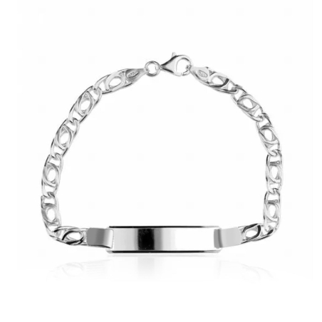 Esclava "Muso" Plata primera ley 20cm